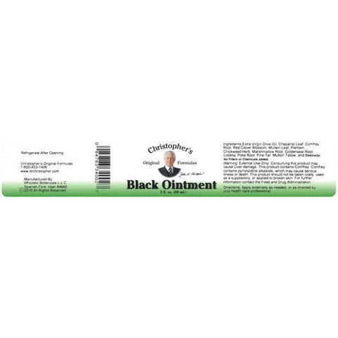 Dr. Christophers Formulas, Ointment Black Drawing, 2 oz Dr. Christophers Formulas