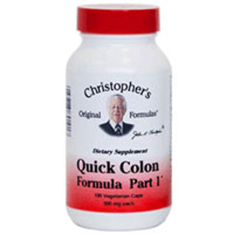 Dr. Christophers Formulas, Quick Colon, 100 Vegicaps Dr. Christophers Formulas