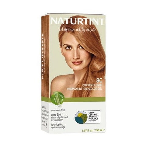 Naturtint, Permanent Hair Color 8C Copper Blonde, 5.07 Oz Naturtint