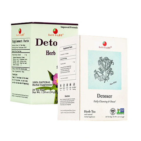 Health King, Detoxer Herb Tea, 20 Bags Health King