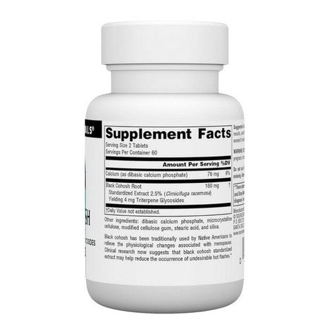 Source Naturals, Black Cohosh, Extract 120 Tabs Source Naturals