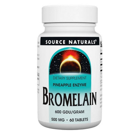 Source Naturals, Bromelain, 500 mg, 60 Tabs Source Naturals