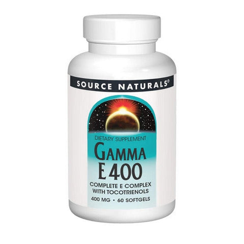 Source Naturals, Gamma E 400 Complex, 60 Softgels Source Naturals