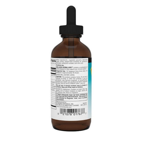 Source Naturals, Wellness Herbal Kids Liquid, 4 oz Source Naturals