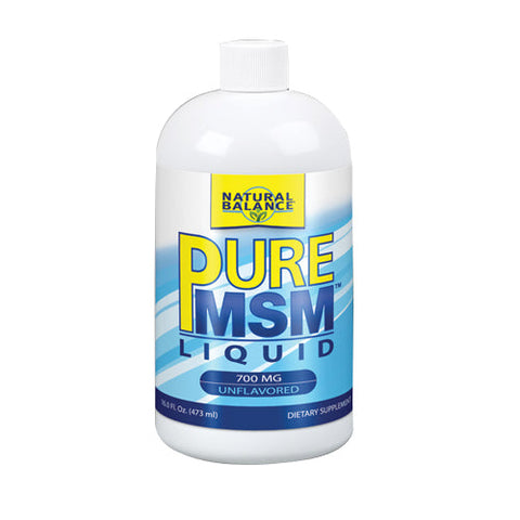 Natural Balance (Formerly known as Trimedica), MSM Liquid, LIQUID, 16 OZ Natural Balance (Formerly known as Trimedica)