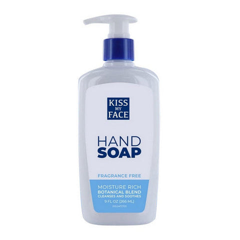 Kiss My Face, Soap Liquid  Frag Free, FRAGRANCE FREE, 9 OZ Kiss My Face