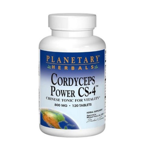 Planetary Herbals, Cordyceps Power Cs-4, 120 Tabs Planetary Herbals
