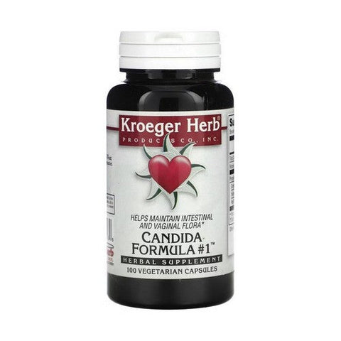 Kroeger Herb, Candida Formula 1, 100 Cap Kroeger Herb