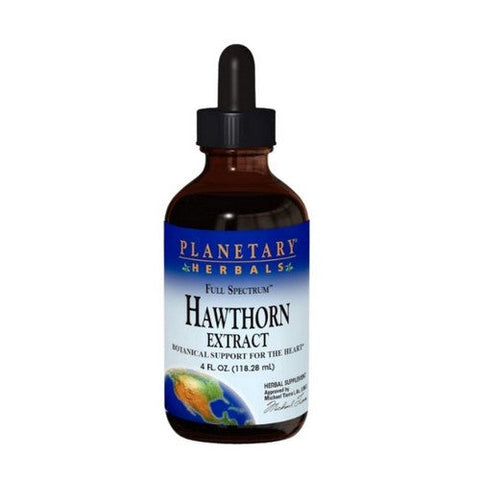 Planetary Herbals, Full Spectrum Hawthorn Liquid Extract, 4 Fl Oz Planetary Herbals