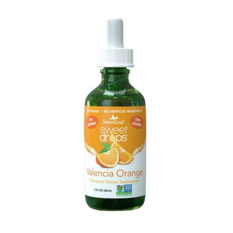 Sweetleaf Stevia, Sweet Drops Flavored Stevia Sweetener Chocolate Raspberry, 2 Oz Sweetleaf Stevia