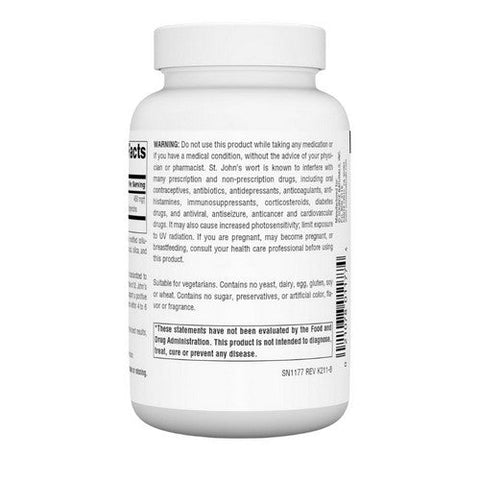 Source Naturals, St. John's Wort, 450 180 Tabs Source Naturals