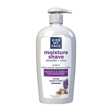 Kiss My Face, Moisture Shave, LAVENDER SHEA, 11 OZ Kiss My Face