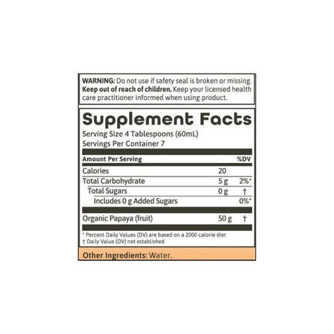 Dynamic Health Laboratories, Papaya Puree, EA 1/16 OZ Dynamic Health Laboratories