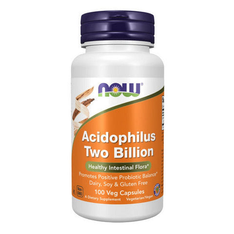 Now Foods, Acidophilus, 2 Billion CFU, 100 Veg Caps Now Foods