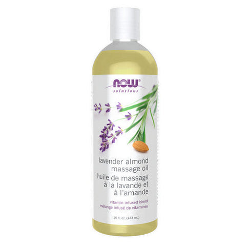 Now Foods, Lavender Almond Massage Oil, 16 FL OZ Now Foods