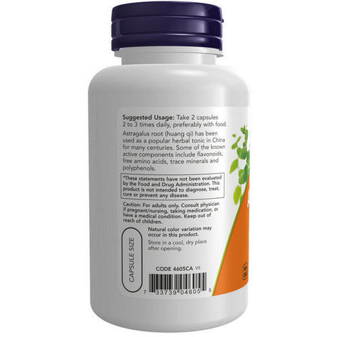 Now Foods, Astragalus, 500 Mg, 100 Veg Caps Now Foods