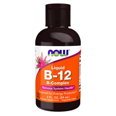 Now Foods, Liquid B-12 B-Complex, 2 OZ Now Foods