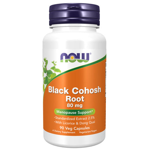 Now Foods, Black Cohosh Root, 80 mg, 90 Caps Now Foods
