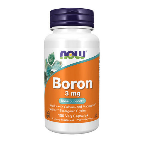 Now Foods, Boron, 3 Mg, 100 Veg Caps Now Foods