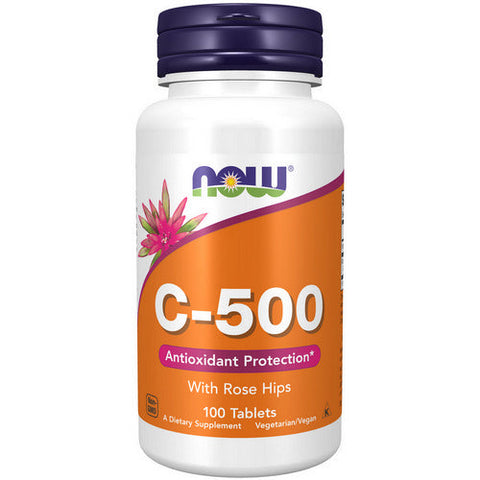 Now Foods, Vitamin C-500, 100 Tabs Now Foods