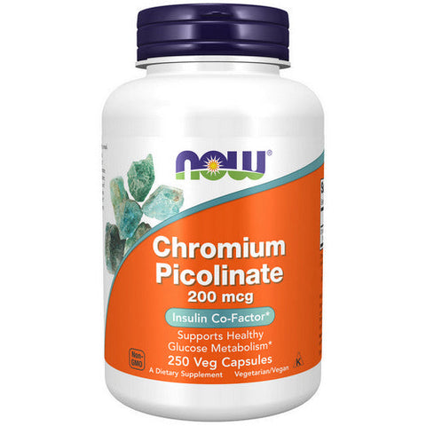 Now Foods, Chromium Picolinate, 200 Mcg, 250 Veg Caps Now Foods