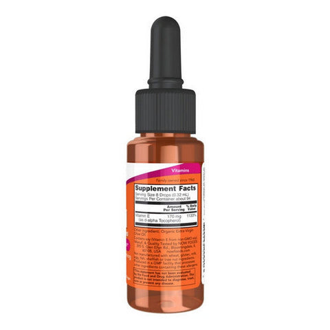 Now Foods, Vitamin E-Oil, 170 Mg, 1 Oz Now Foods