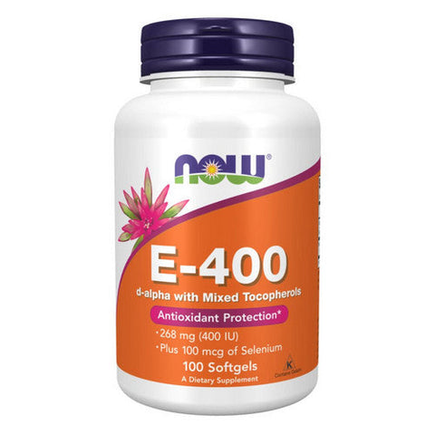 Now Foods, Vitamin E-400, 268 Mg, 100 Softgels Now Foods