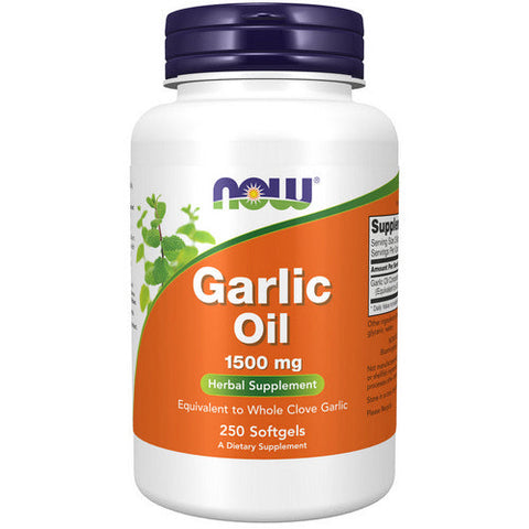 Now Foods, Garlic Oil, 1500 mg, 250 Sgels Now Foods