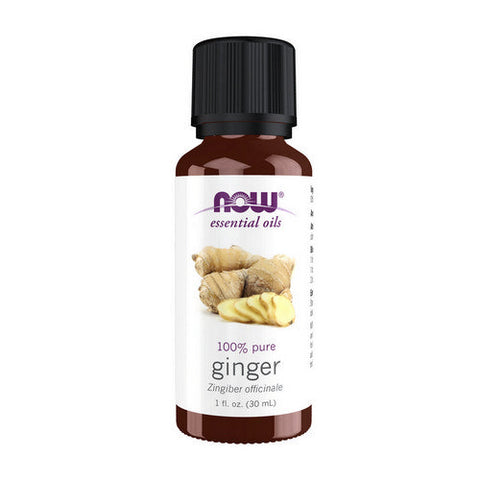 Now Foods, 100% Pure Ginger Oil, 1 Oz Now Foods
