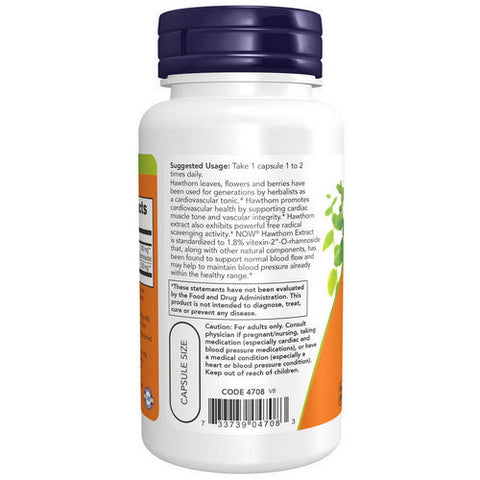Now Foods, Hawthorn Extract, 300 Mg, 4 Oz Now Foods
