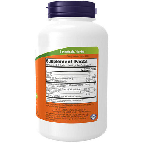 Now Foods, Prostate Support, 180 Sgel Now Foods