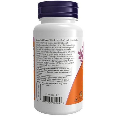 Now Foods, Pycnogenol, 30 Mg, 60 Veg Caps Now Foods