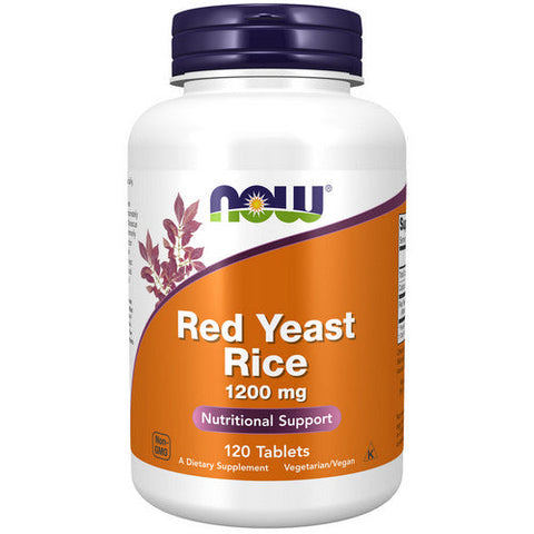 Now Foods, Red Yeast Rice Extract, 1200 mg, 120 Tabs Now Foods