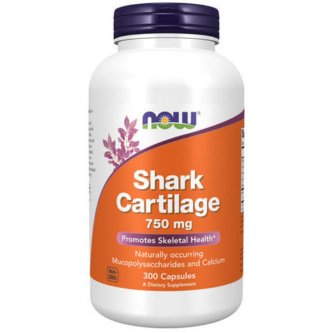 Now Foods, Shark Cartilage, 750 mg, 300 Caps Now Foods
