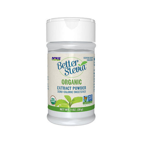 Now Foods, BetterStevia Extract Powder Organic, 1 OZ Now Foods