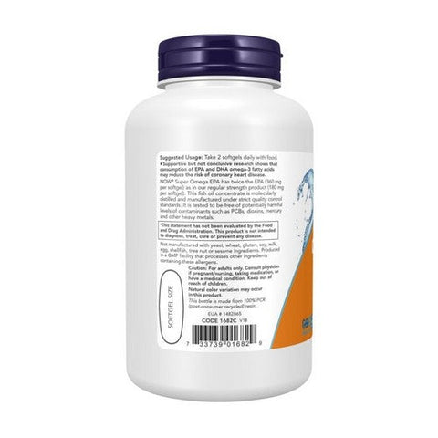 Now Foods, Super Omega EPA, 120 Softgels Now Foods