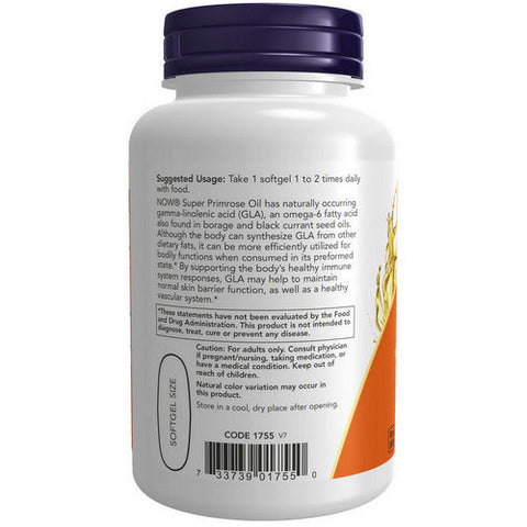 Now Foods, Super Primrose, 1300 mg, 60 Softgels Now Foods