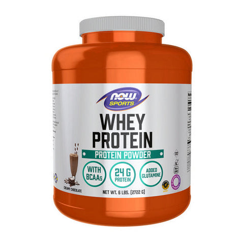 Now Foods, Whey Protein, Creamy Chocolate, 6 lbs Now Foods