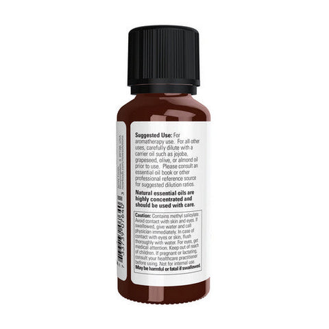 Now Foods, Wintergreen Oil, 1 Oz Now Foods