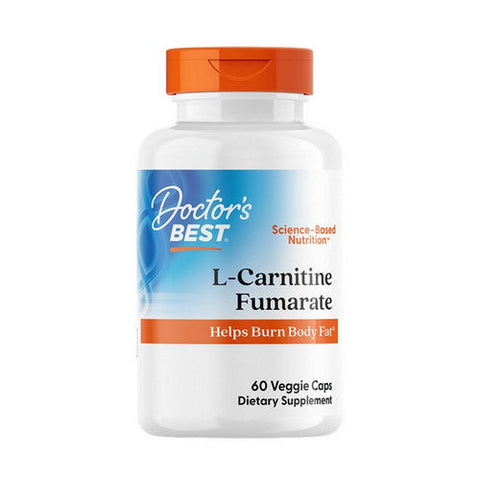 Doctors Best, L-Carnitine Fumarate With Biosint Carnitine, 855 mg, 60 Veggie Caps Doctors Best