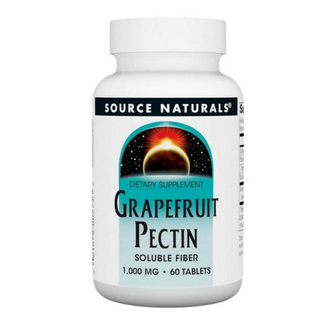 Source Naturals, Grapefruit Pectin, 1000 mg, 60 Tabs Source Naturals