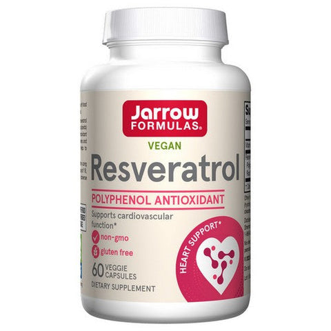 Jarrow Formulas, Resveratrol, 100 mg, 60 VCaps Jarrow Formulas