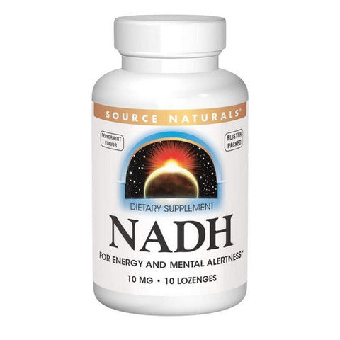 Source Naturals, NADH, 10 mg, 10 Tabs Source Naturals