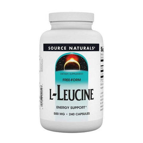 Source Naturals, L-Leucine, 240 Caps Source Naturals