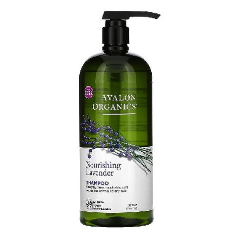 Avalon Organics, Nourishing Lavender Shampoo, Lavender, 32 Oz Avalon Organics