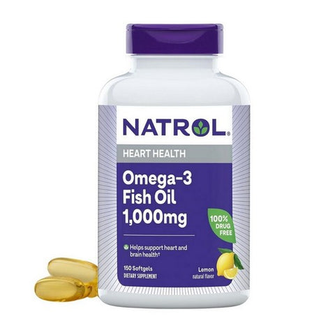 Natrol, Omega-3, 1000 MG, 150 Softgels Natrol