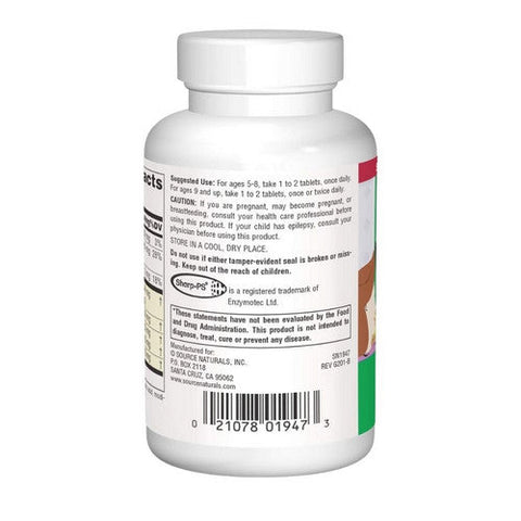 Source Naturals, Attentive Child Sweet And Tart, 120 Tabs Source Naturals