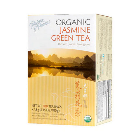 Prince Of Peace, Organic Green Tea, Jasmine 100 Bag Prince Of Peace
