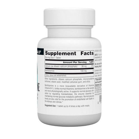 Source Naturals, Benfotiamine, 150 mg, 30 Tabs
