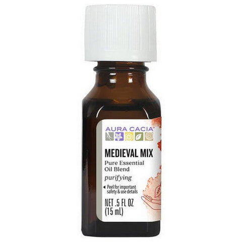 Aura Cacia, Pure Aromatherapy Medieval Mix Rosemary And Thyme, 0.5 Oz Aura Cacia